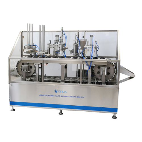 Cup and cone filling machine